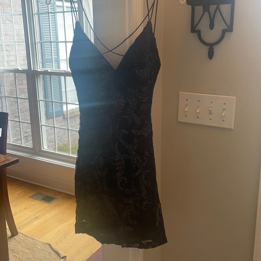 Windsor Black mini dress